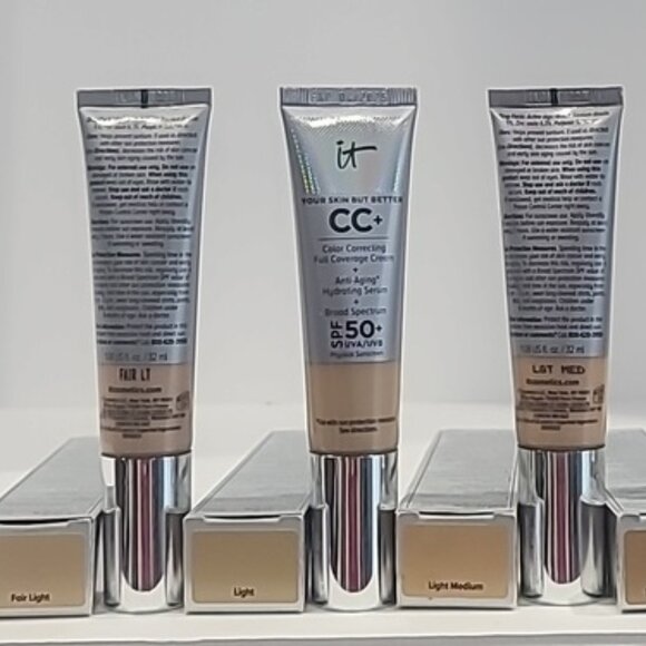 CHOOSE ✅ IT Cosmetics CC+ Cream with SPF 50+ Anti-Aging Foundation ✨ BNIB - Picture 13 of 15